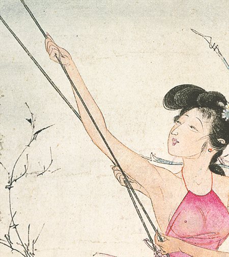 阳城-胡也佛的仕女画和最知名的金瓶梅秘戏图